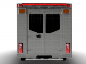 Mercedes Benz Sprinter Ambulance 2019 Modèle 3D
