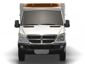 Dodge Sprinter Ambulance 2009 3D Model