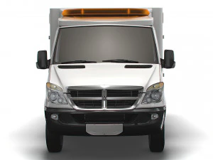 Dodge Sprinter Ambulance 2009 3D Model