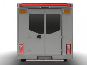 Dodge Sprinter Ambulance 2009 3D Model