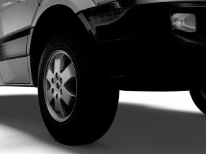 Dodge Sprinter Ambulance 2009 3D Model