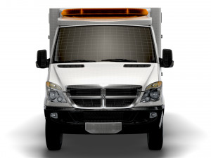 Dodge Sprinter Ambulance 2009 3D Model