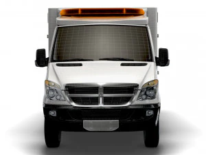 Dodge Sprinter Ambulance 2009 3D Model