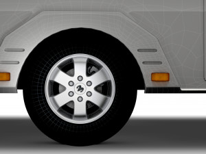 Dodge Sprinter Ambulance 2009 3D Model