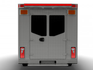 Dodge Sprinter Ambulance 2009 3D Model