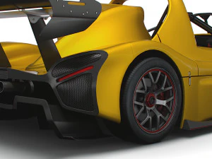 Radical SR3 XXR 2023 3D Model