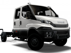 Iveco Dayli Doka 4x4 2017 3D 模型