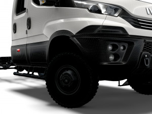 Iveco Dayli Doka 4x4 2017 3D 模型