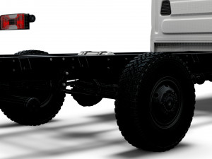 Iveco Dayli Doka 4x4 2017 3D 模型
