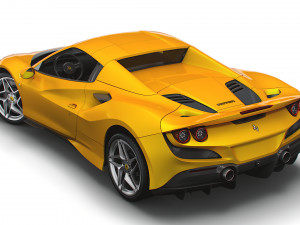 Ferrari F8 Spider 2023 3D Модель