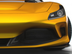 Ferrari F8 Spider 2023 3D Модель