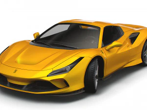 Ferrari F8 Spider 2023 3D Model