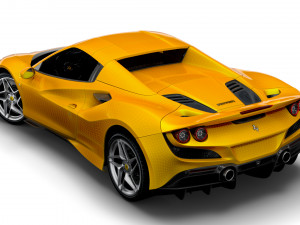 Ferrari F8 Spider 2023 3D Модель