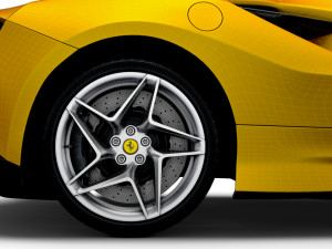Ferrari F8 Spider 2023 3D Модель