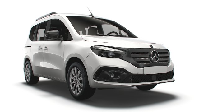 Mercedes Benz EQT 2023 3D in 3DExport