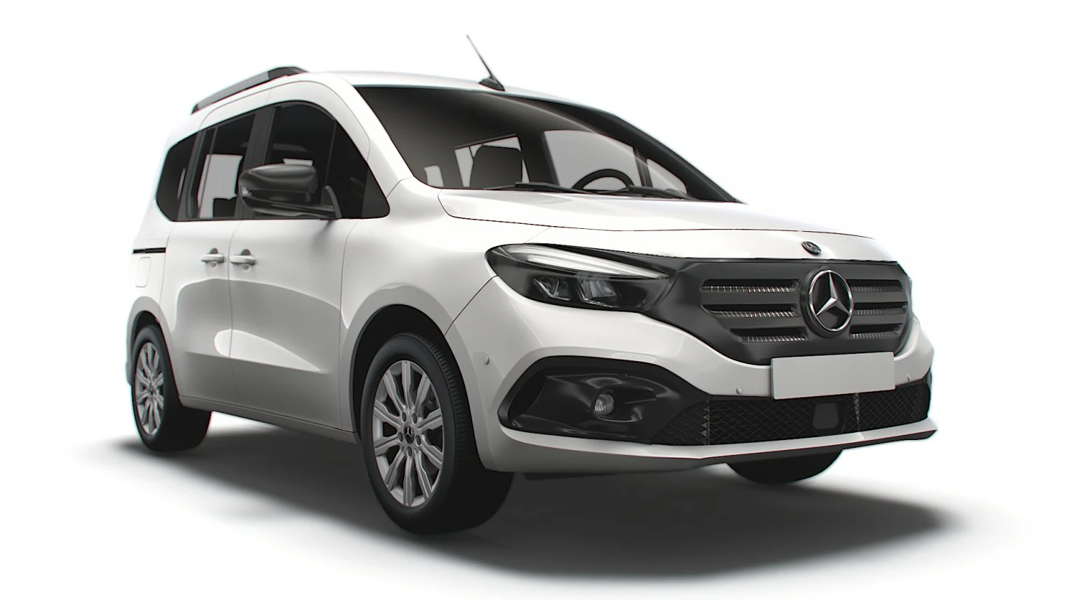 Mercedes Benz EQT 2023 3D Model .c4d .max .obj .3ds .fbx .stl .blend 