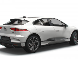 Jaguar I Pace 2024 3D Модель