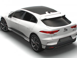 Jaguar I Pace 2024 3D Model