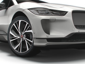 Jaguar I Pace 2024 3D Модель