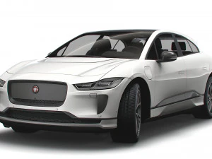 Jaguar I Pace 2024 3D Model