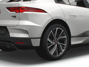 Jaguar I Pace 2024 3D Модель