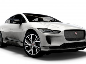 Jaguar I Pace 2024 3D Модель
