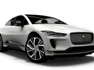 Jaguar I Pace 2024 3D Model