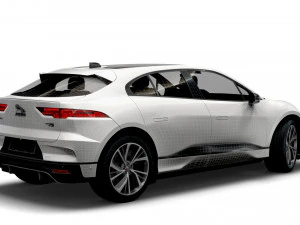Jaguar I Pace 2024 3D Model
