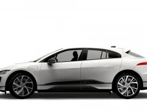 Jaguar I Pace 2024 3D Model