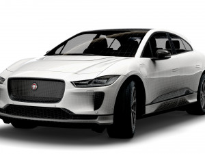 Jaguar I Pace 2024 3D Модель