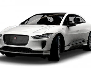 Jaguar I Pace 2024 3D Model