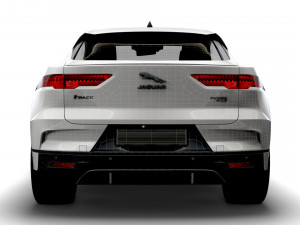 Jaguar I Pace 2024 3D Модель