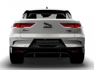 Jaguar I Pace 2024 3D Model