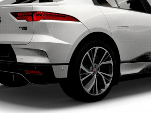 Jaguar I Pace 2024 3D Model