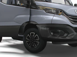 Iveco Daily Crew Cab L2 Chassis 2023 3D Model