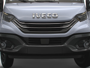 Iveco Daily Crew Cab L2 Chassis 2023 Modello 3D