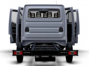 Iveco Daily Crew Cab L2 Chassis 2023 3D Model