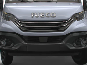 Iveco Daily Crew Cab L3 Chassis 2023 3D Model