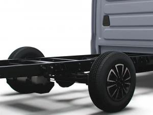 Iveco Daily Crew Cab L3 Chassis 2023 3D Model
