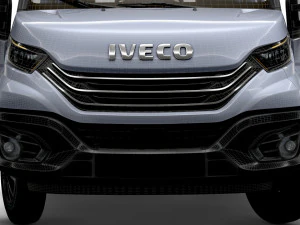 Iveco Daily Crew Cab L3 Chassis 2023 3D Model