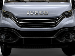 Iveco Daily Crew Cab L4 Chassis 2023 Modèle 3D