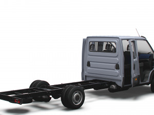 Iveco Daily Crew Cab L5 Chassis 2023 Modèle 3D
