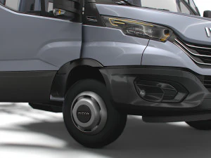 Iveco Daily Crew Cab L5 Chassis 2023 3D Model