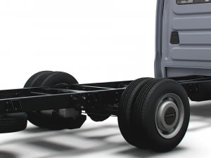Iveco Daily Crew Cab L5 Chassis 2023 3D Model
