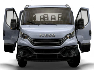 Iveco Daily Crew Cab L5 Chassis 2023 3D Model