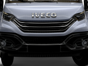 Iveco Daily Crew Cab L5 Chassis 2023 Modèle 3D