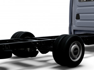 Iveco Daily Crew Cab L5 Chassis 2023 Modèle 3D