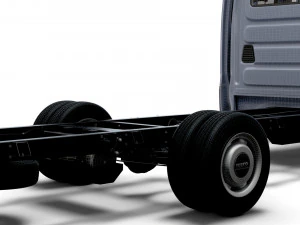 Iveco Daily Crew Cab L5 Chassis 2023 3D Model
