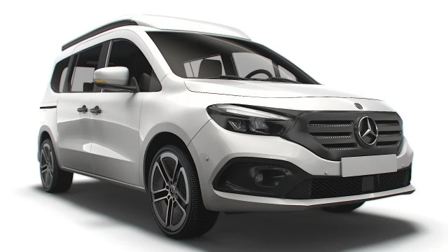 Mercedes Benz EQT Marco Polo 2023 3D Model .c4d .max .obj .3ds .fbx .stl .blend 