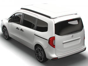 Mercedes Benz EQT Marco Polo 2023 3D Model